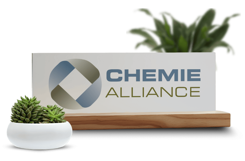 chemie-alliance-logo-name-plate-mockup