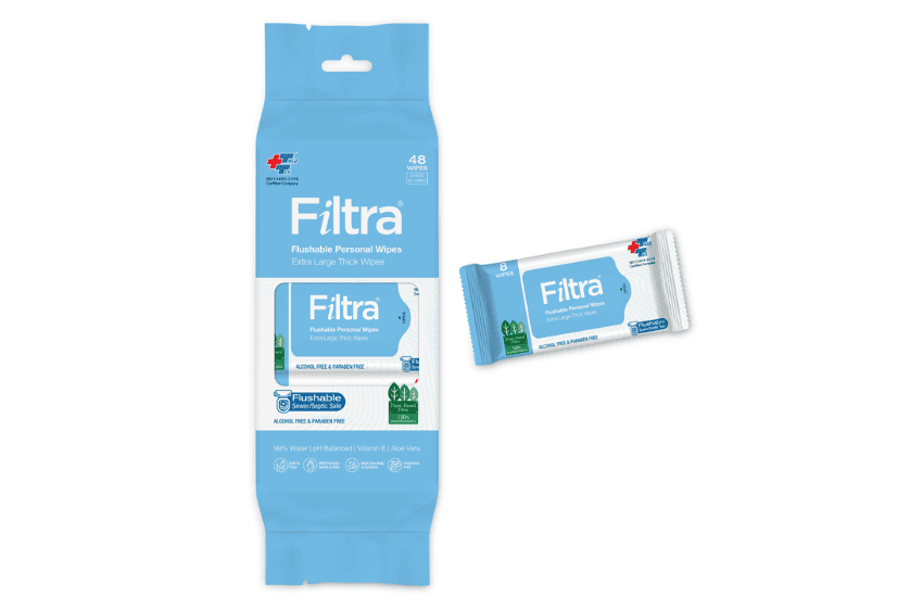 Pouch & Bag Design created for Filtra Face Wipes
