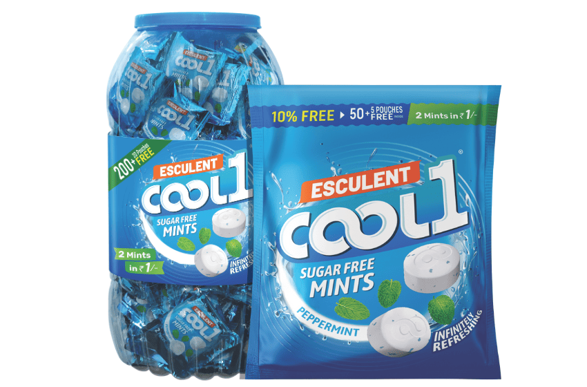 Label and Pouch Design for Cool1 Mints