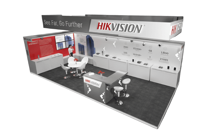 HIKVISION Tradeshow Booth comp