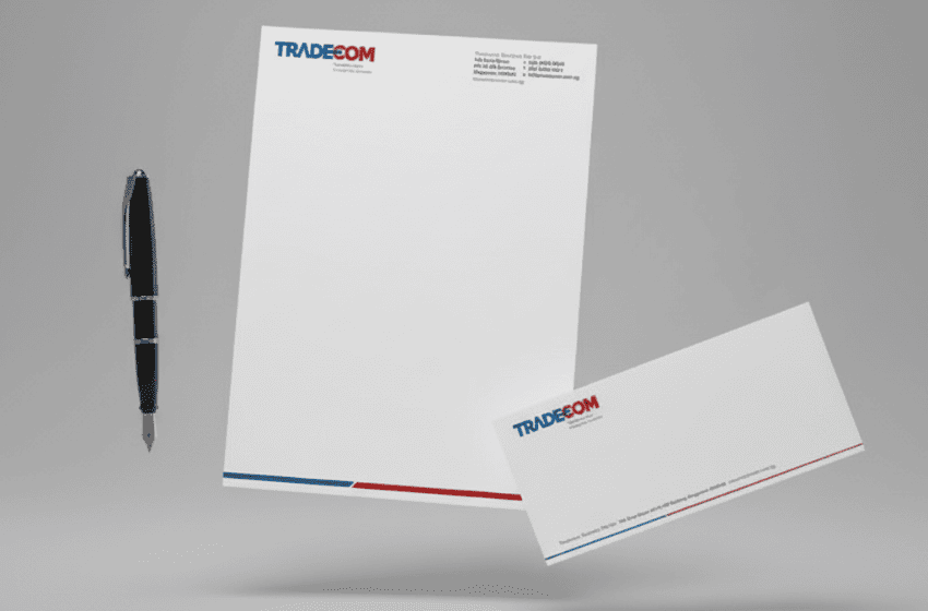 Stationery Design for Tradecom